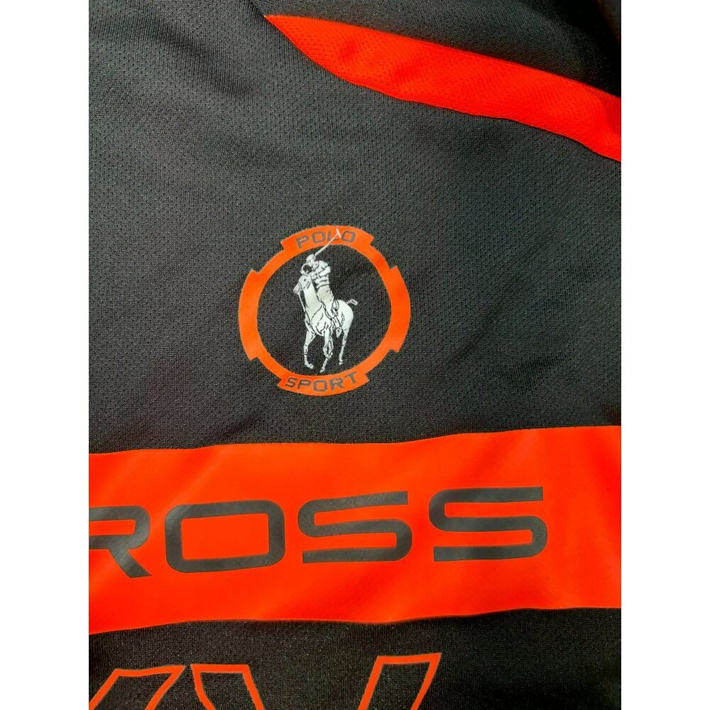 Polo Sport Cyclocross PS XV Racing Jersey M Black/Orange/Green Men's Activewear - Picture 3 of 8